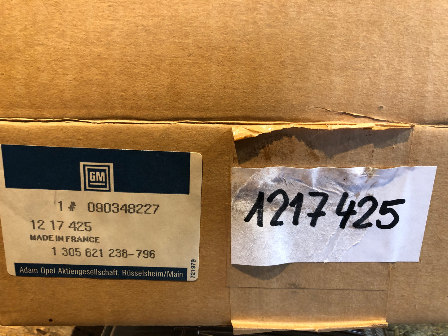 Original GM Opel Vectra A Glasscheibe Scheinwerfer Rechts Neu