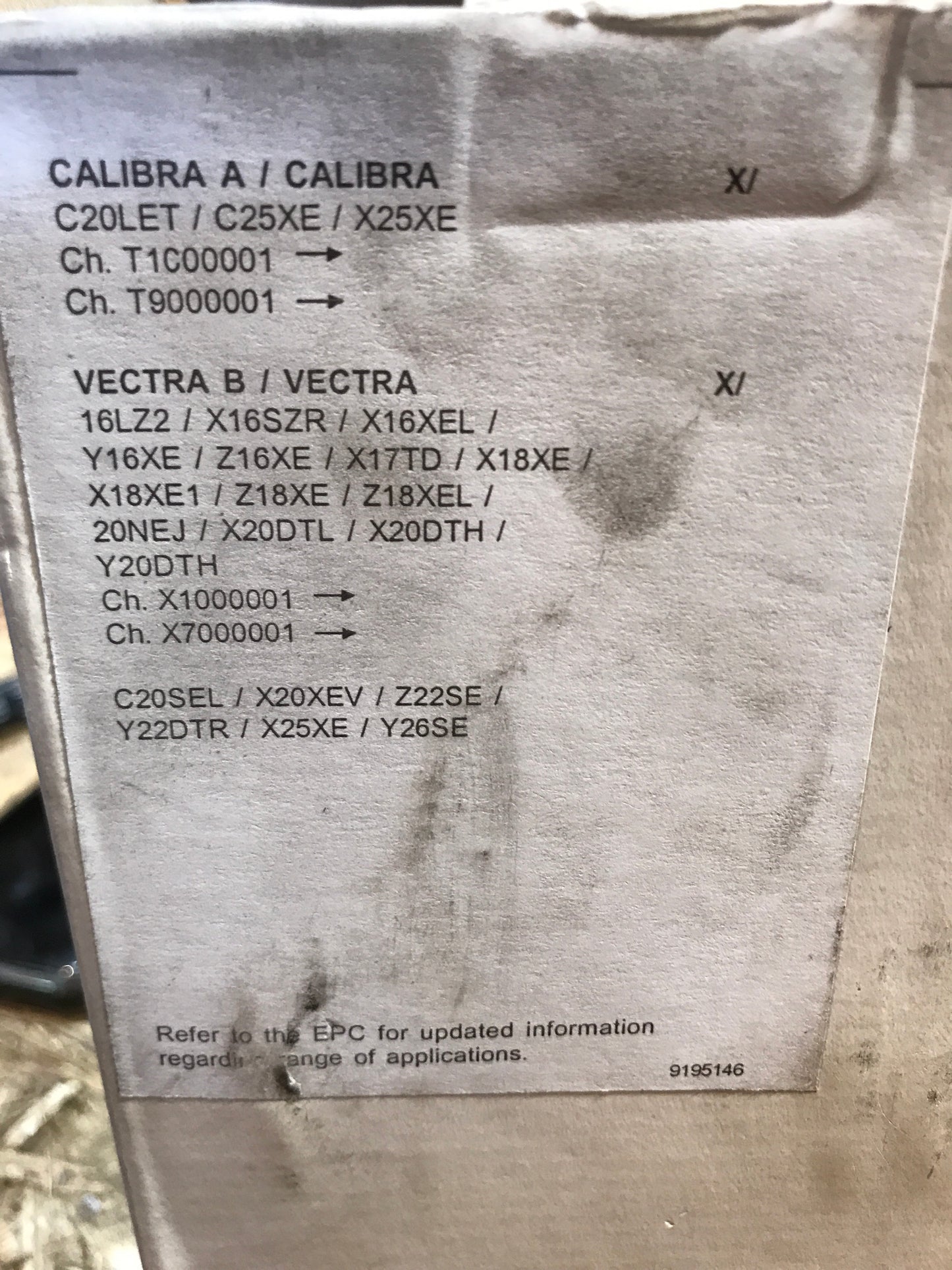 Original Calibra A Vectra B Bremsklötze vorne NEU