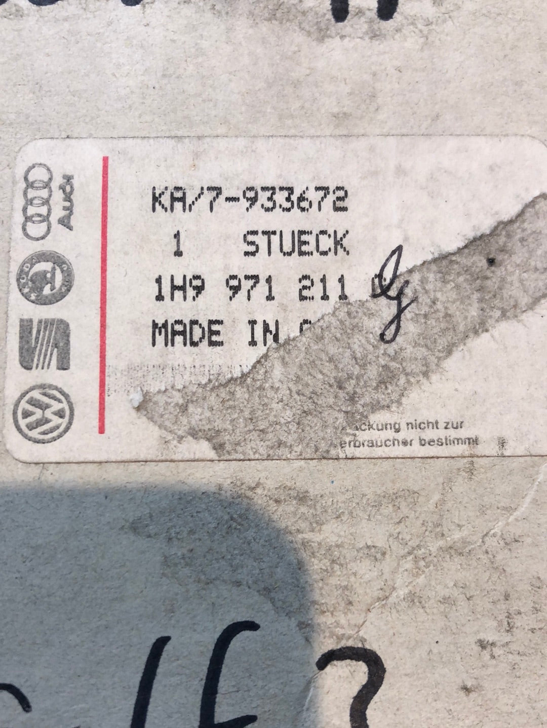 Original VW Golf 3 Leitungssatz für Heckklappe Neu