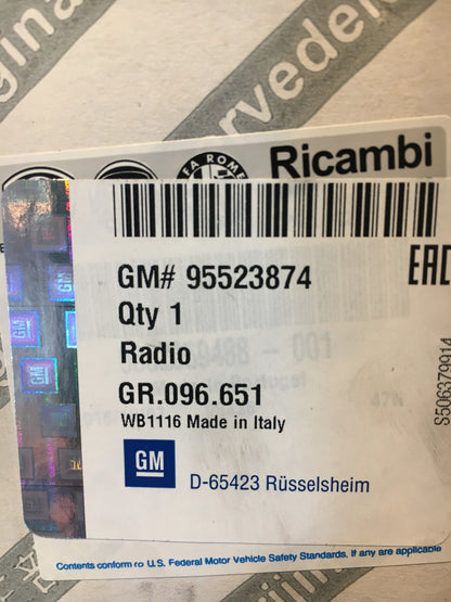 Original Opel combo Audio Box NEU