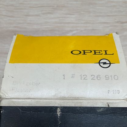 Original GM Opel Olympia Rekord A/B Blitz 1,9t Blinkerrelais Neu