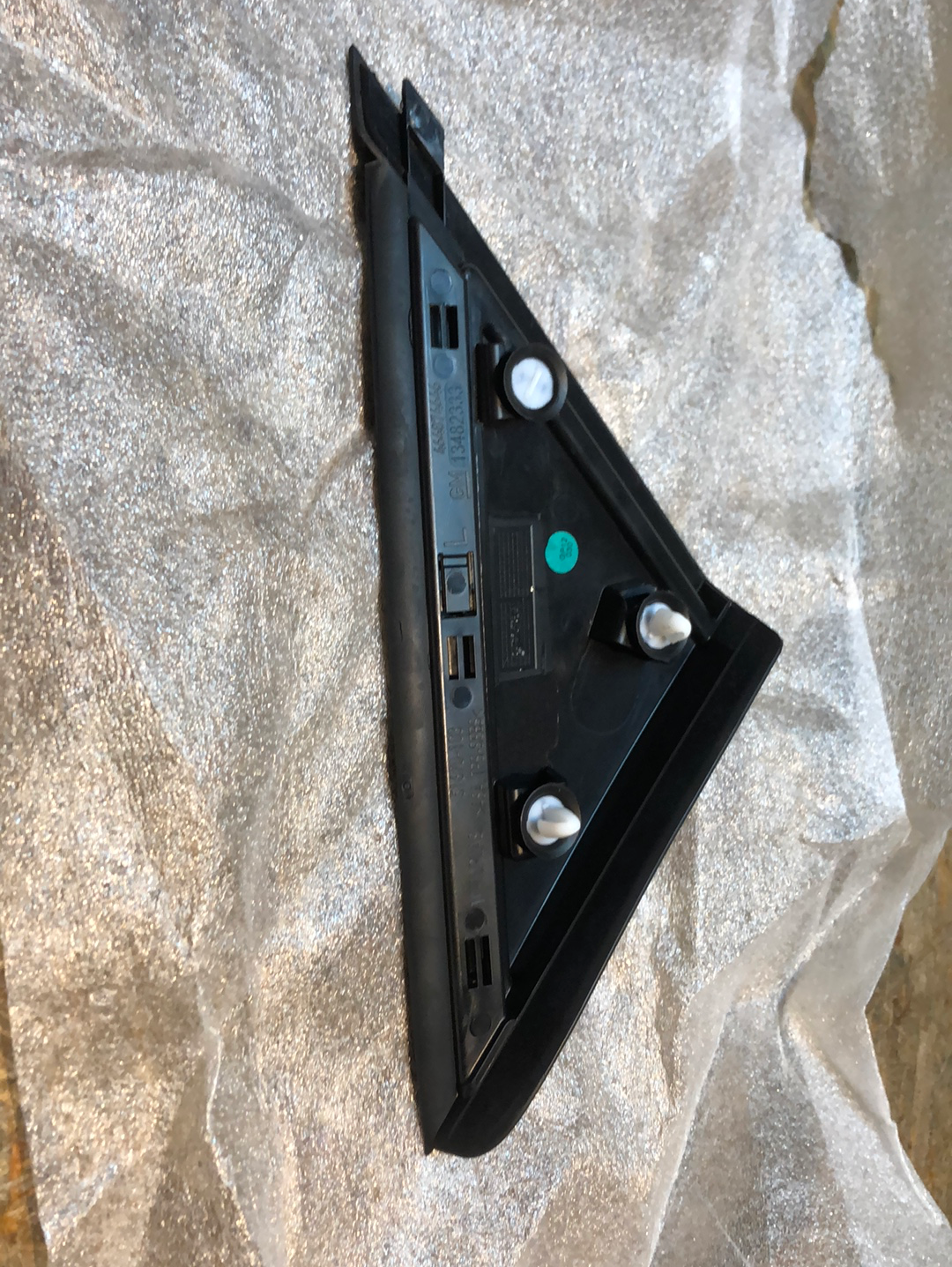 Original GM Opel Crossland Abdeckung an Kotflügel Neu