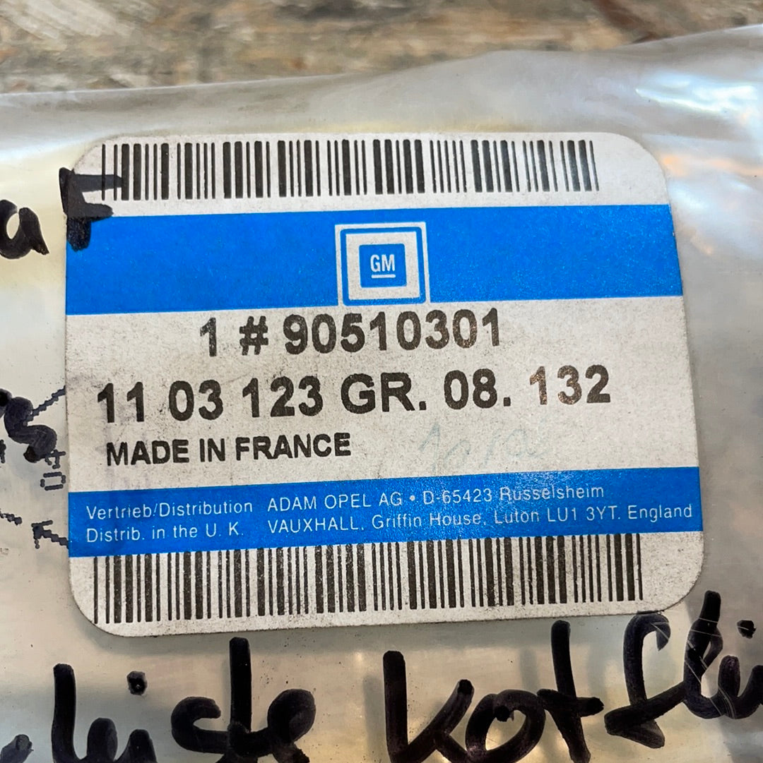 Original GM Opel Astra F Schutzzierleiste Kotflügel vorne links Neu