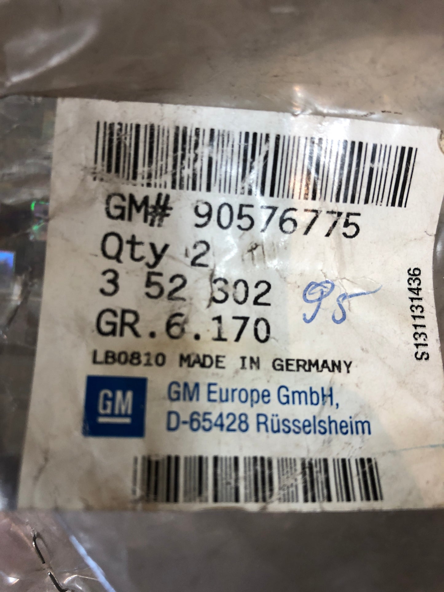 Original GM Opel Omega B Querlenkerbuchse Neu