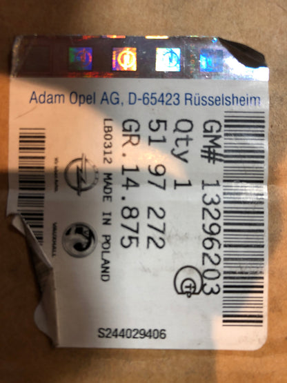 Original Opel Zafira B Sicherheitsgurt Vorne Links Neu