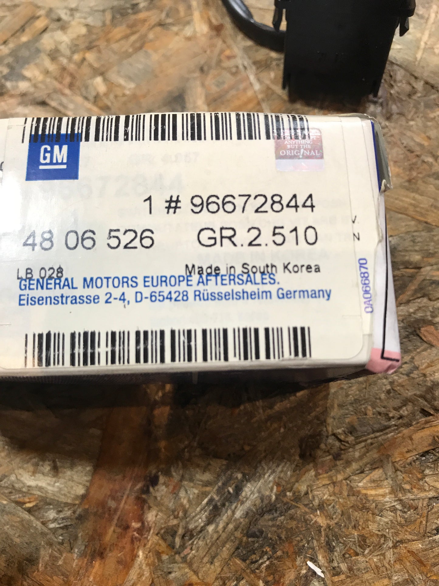 Original Opel Antara Klima Innenraumschalter NEU