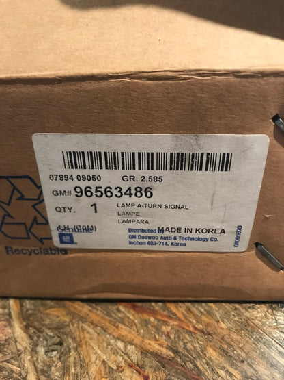 Original Chevrolet Matiz 2001-2004 Blinker vorne links NEU