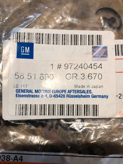 Original GM Opel Astra G Zafira A Unterdruckschlauch Neu