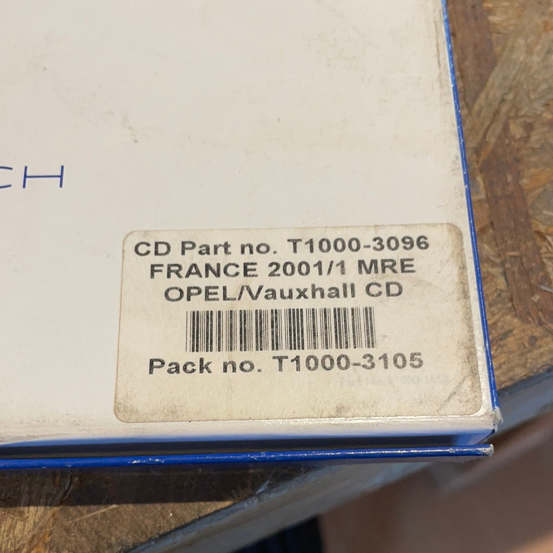 Original NAVTECH Navigation CD Frankreich Neu