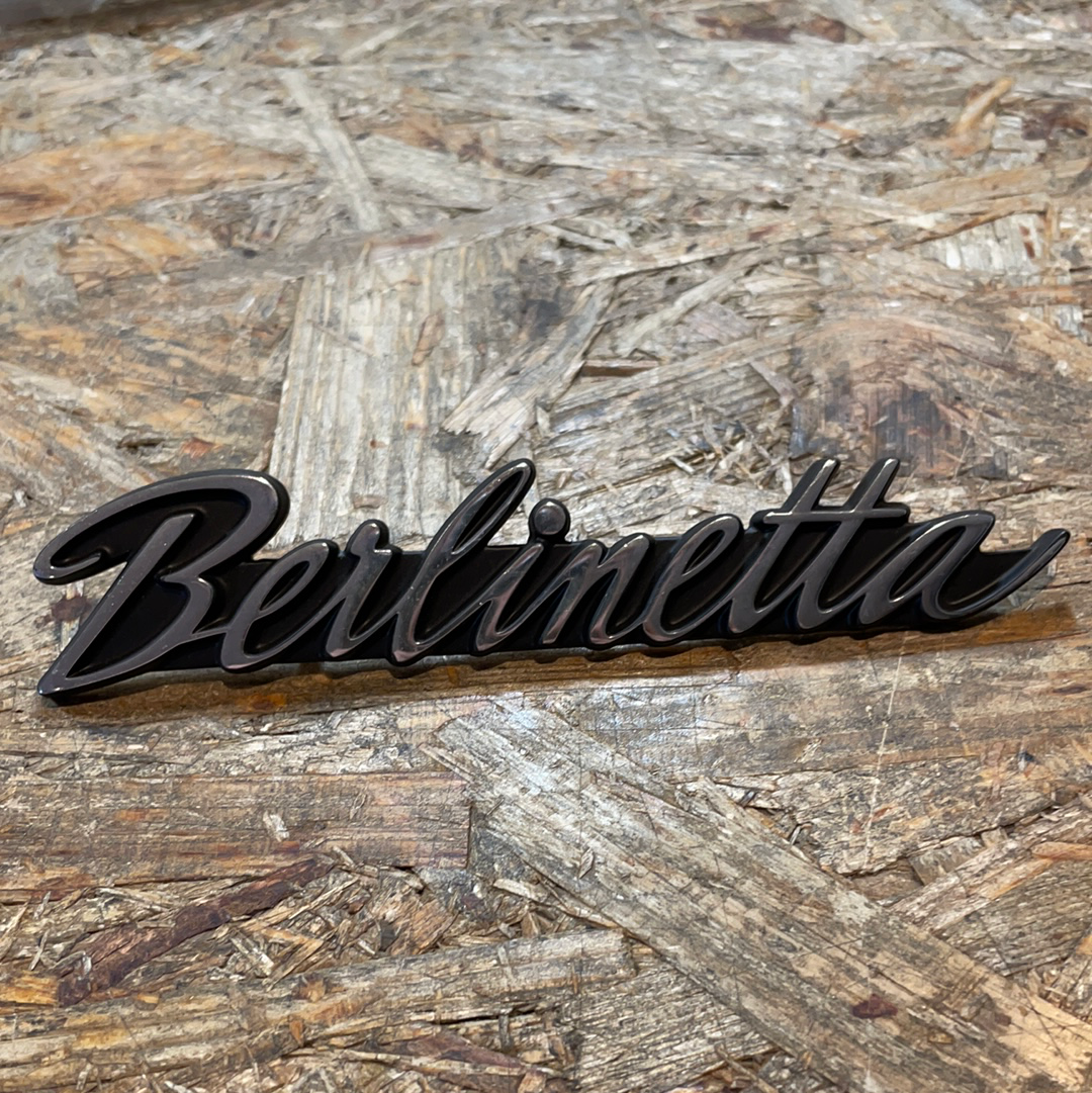 Original GM Opel Manta B Kadett C Rekord D/E „Berlinetta“ Emblem Neu