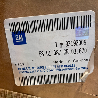 Original GM Opel Abgasrückführungsventil Neu