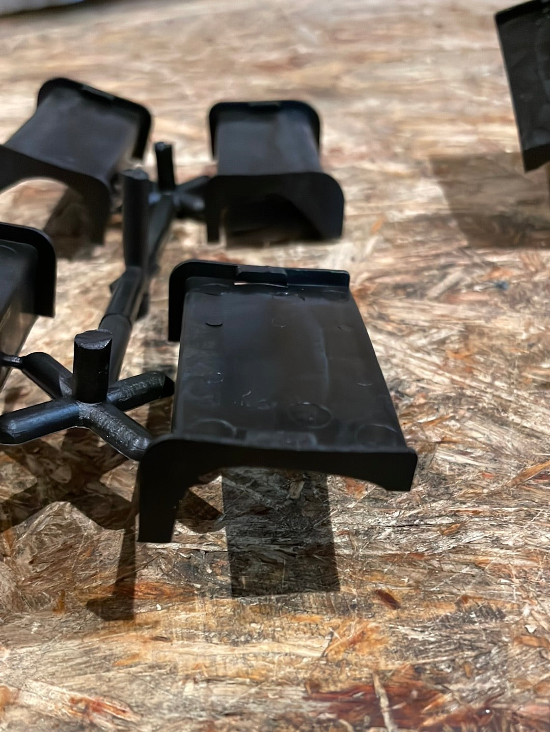 Original GM Opel Oldtimer Abdeckklappen Set Einsatzecke Plastik Neu