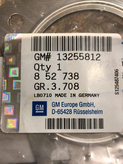 Original GM Opel Astra J Auspuffdichtung Neu