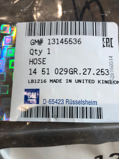 Original GM Opel Zafira B Waschwasserschlauch Scheinwerfer Neu