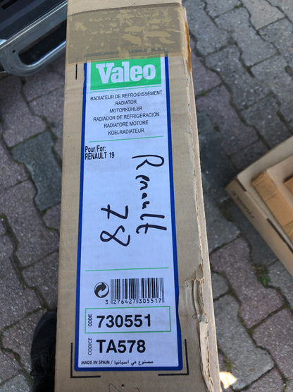 Valeo Renault 19 Kühler Neu
