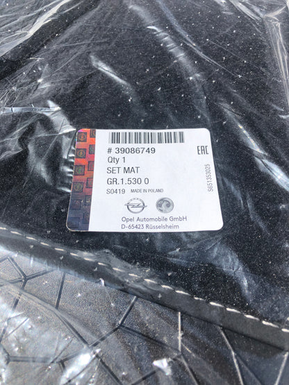Original Opel Vivaro B Fußmatten Set Neu