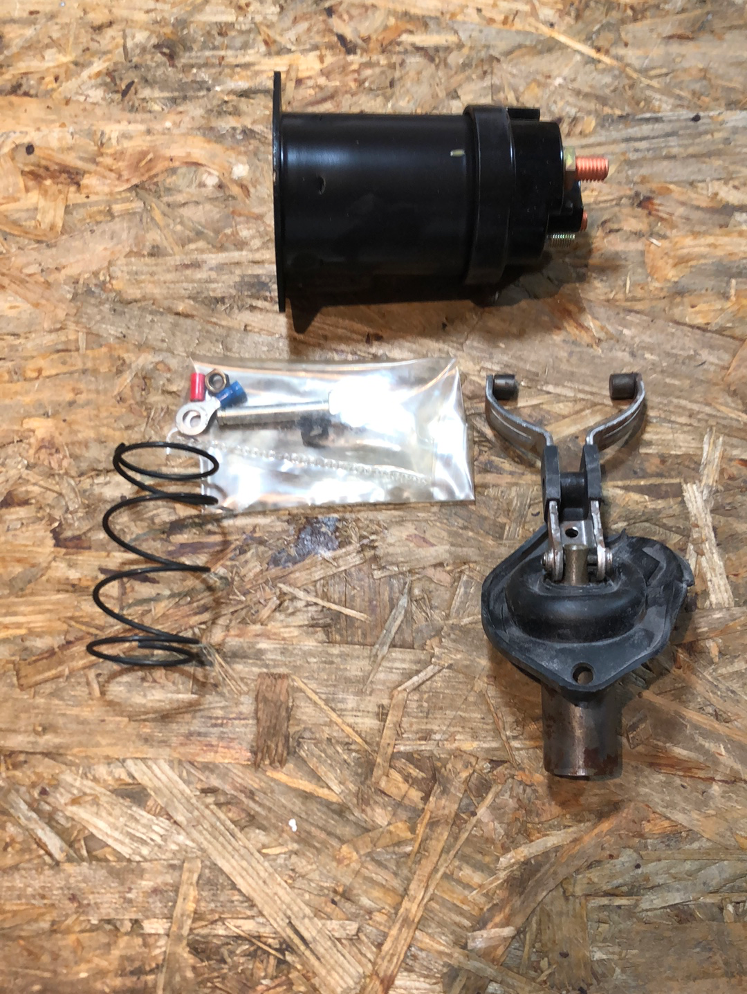 Original ACDelco Opel Ascona C Corsa A Kadett Anlasser Magnetschalter Rep-Satz Neu