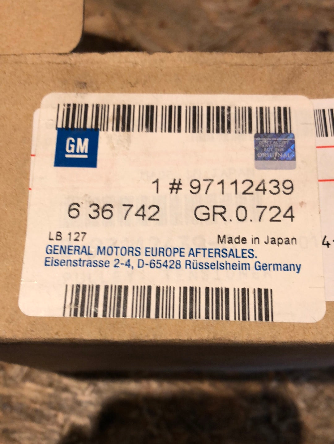 Original GM Opel Corsa A Kadett E Spannrolle Zahnriemen Neu