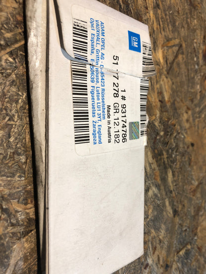 Original Opel Meriva A Schriftzug hinten Neu