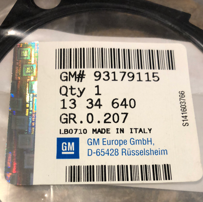 Original GM Opel Vectra C Dichtung Wasserpumpe an Zylinderblock Neu