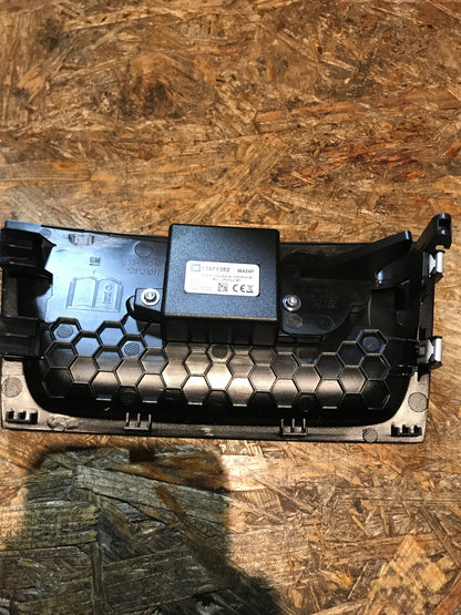 Original Astra K Adapter Powerflex klavierlack schwarz Mittelkonsole NEU