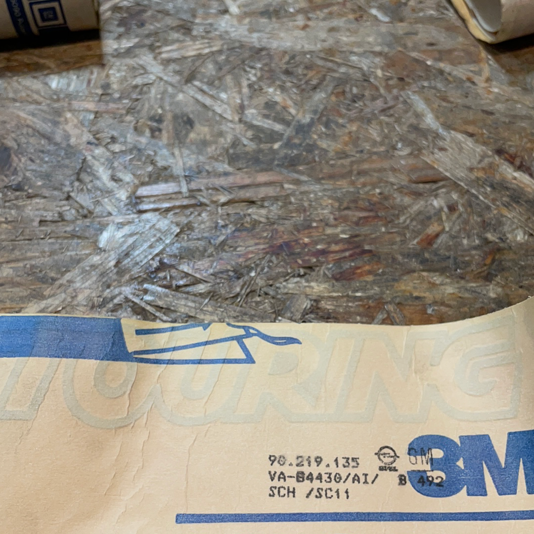 Original Oldtimer/Youngtimer Schriftzug „Touring“ Neu