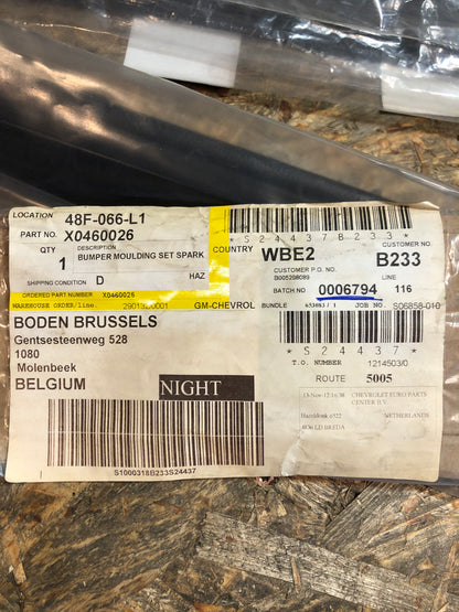 Original GM Chevrolet Spark Set Blende vorne Neu