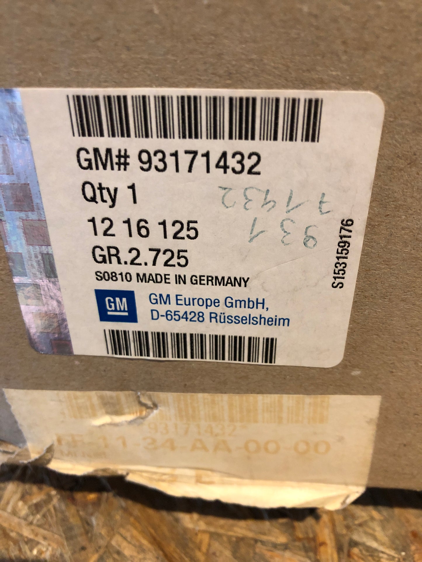 Original Opel Vectra C Scheinwerfer links Neu