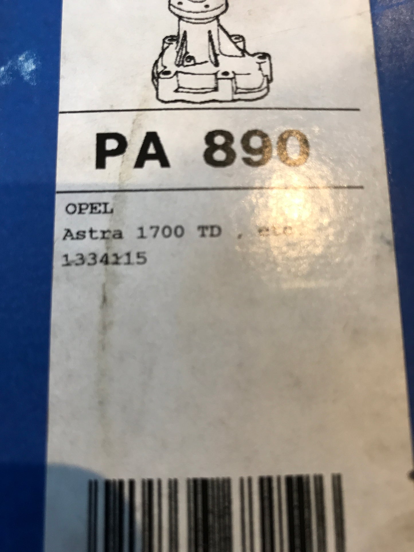 Original Astra Wasserpumpe NEU