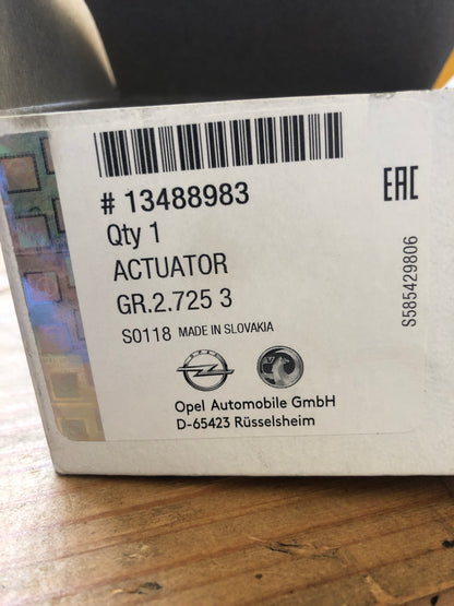 Original GM Opel Astra J Insignia Stellmotor Leuchtweitenregulierung Neu