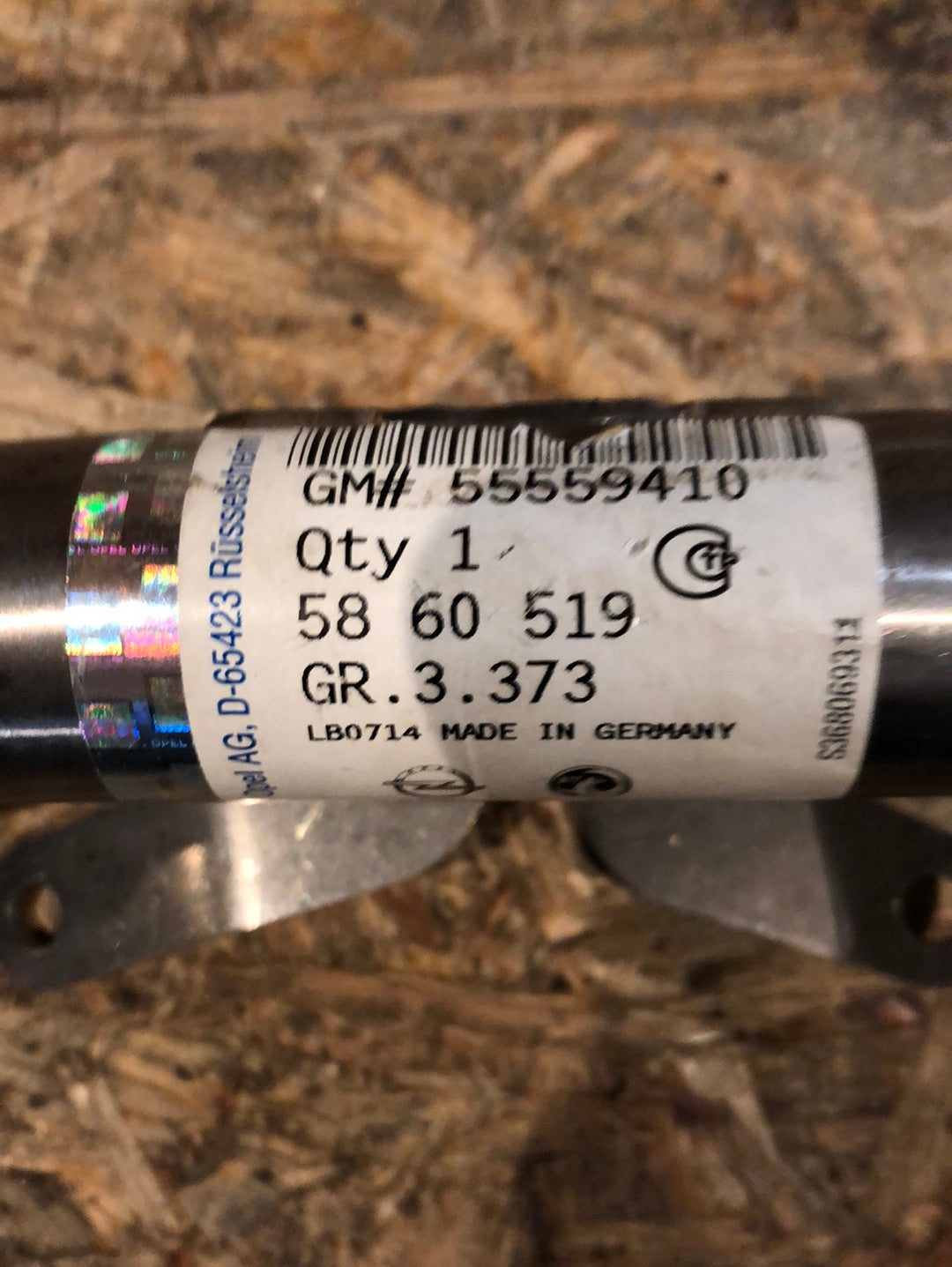 Original GM Opel Meriva A 1.3 CDTi Turboschlauch Luftkühler Neu