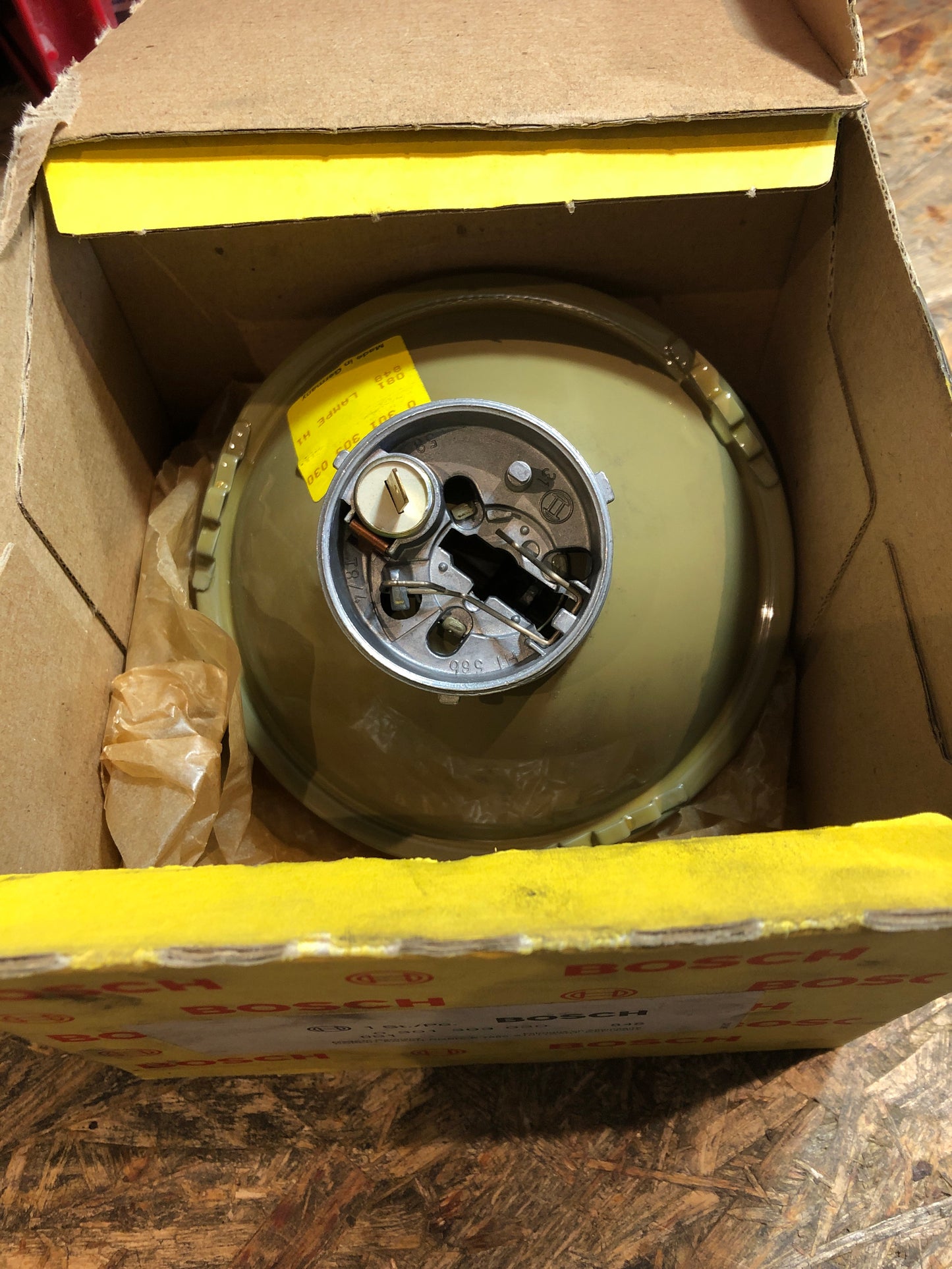 Original Bosch Scheinwerfer Satz BMW E9 E12 Scheinwerfer Set Neu