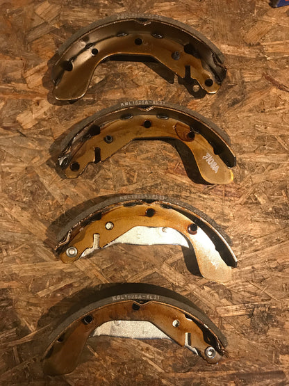 Original Chevrolet Nubira X Bremsbeläge hinten NEU