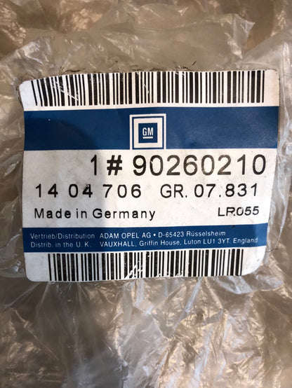 Original GM Opel Senator B Verlängerung Seitenwand aussen rechts Heckverkleidung Stoßfänger Neu