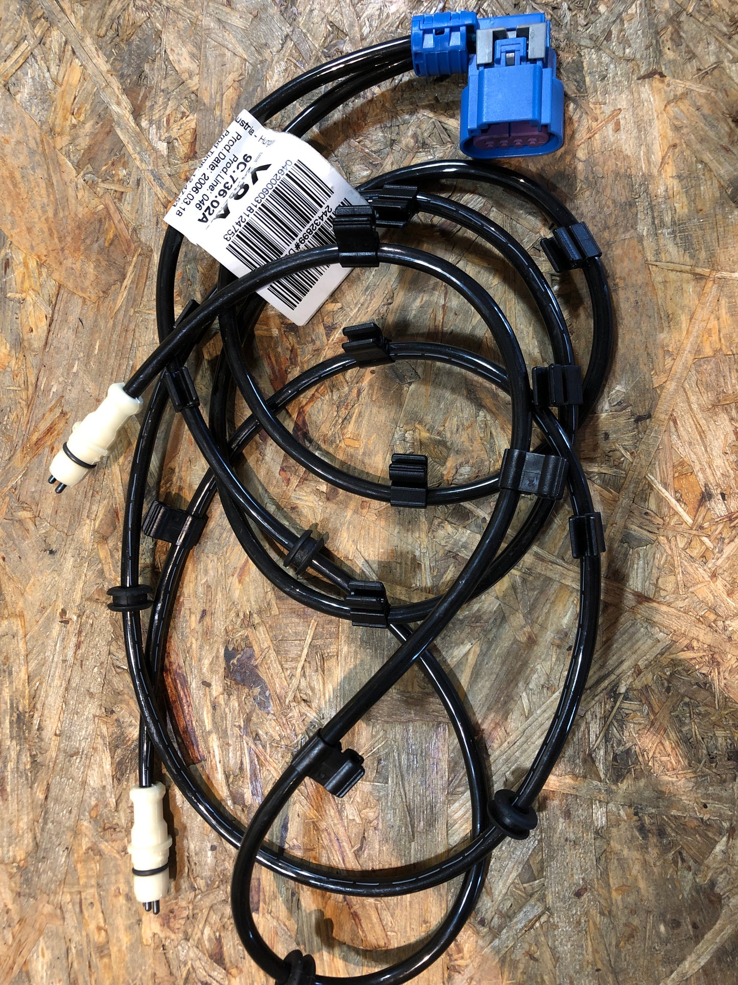 Original GM Opel Corsa C Kabelsatz ABS Sensor Neu