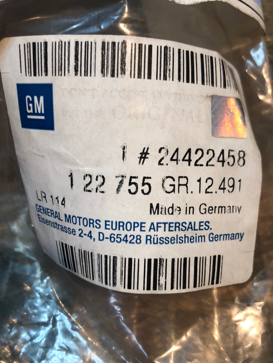 Original GM Opel Vectra B Abdeckung Mittelsäule rechts Neu