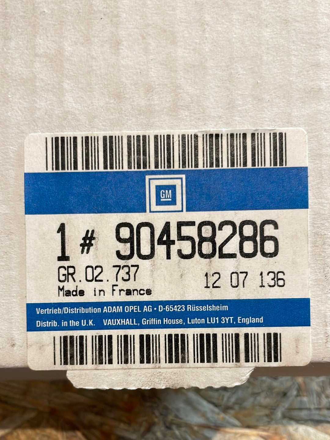 Original GM Opel Omega A Leuchtweitenregulierung Neu