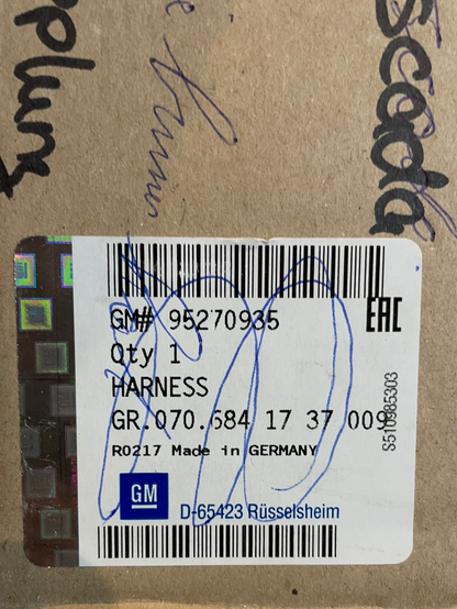 Original GM Opel Meriva B Zafira Cascada E-Satz Anhängerkupplung Neu