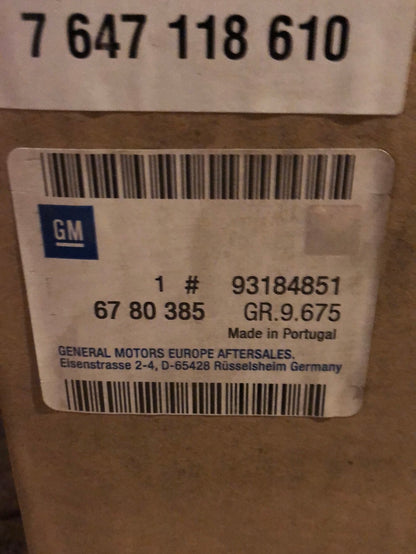 Original GM Opel Corsa C Meriva A Vectra C Signum Autoradio CDC40 Opera Neu