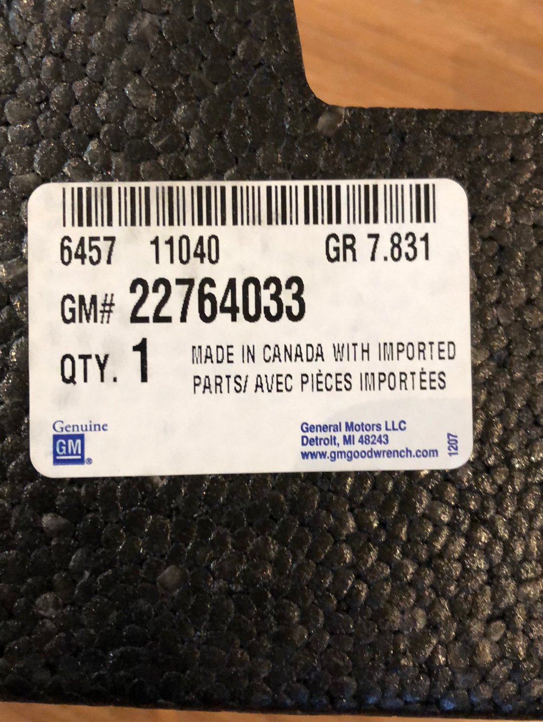 Original GM Chevrolet Absorber Neu