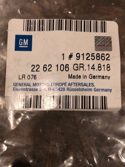 Original GM Opel Astra F Zafira A Abdeckung Rückenarretierung Neu