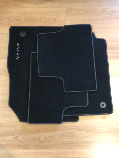 Original GM Opel Astra J Fußmattensatz (4-Tlg.) Textil Neu