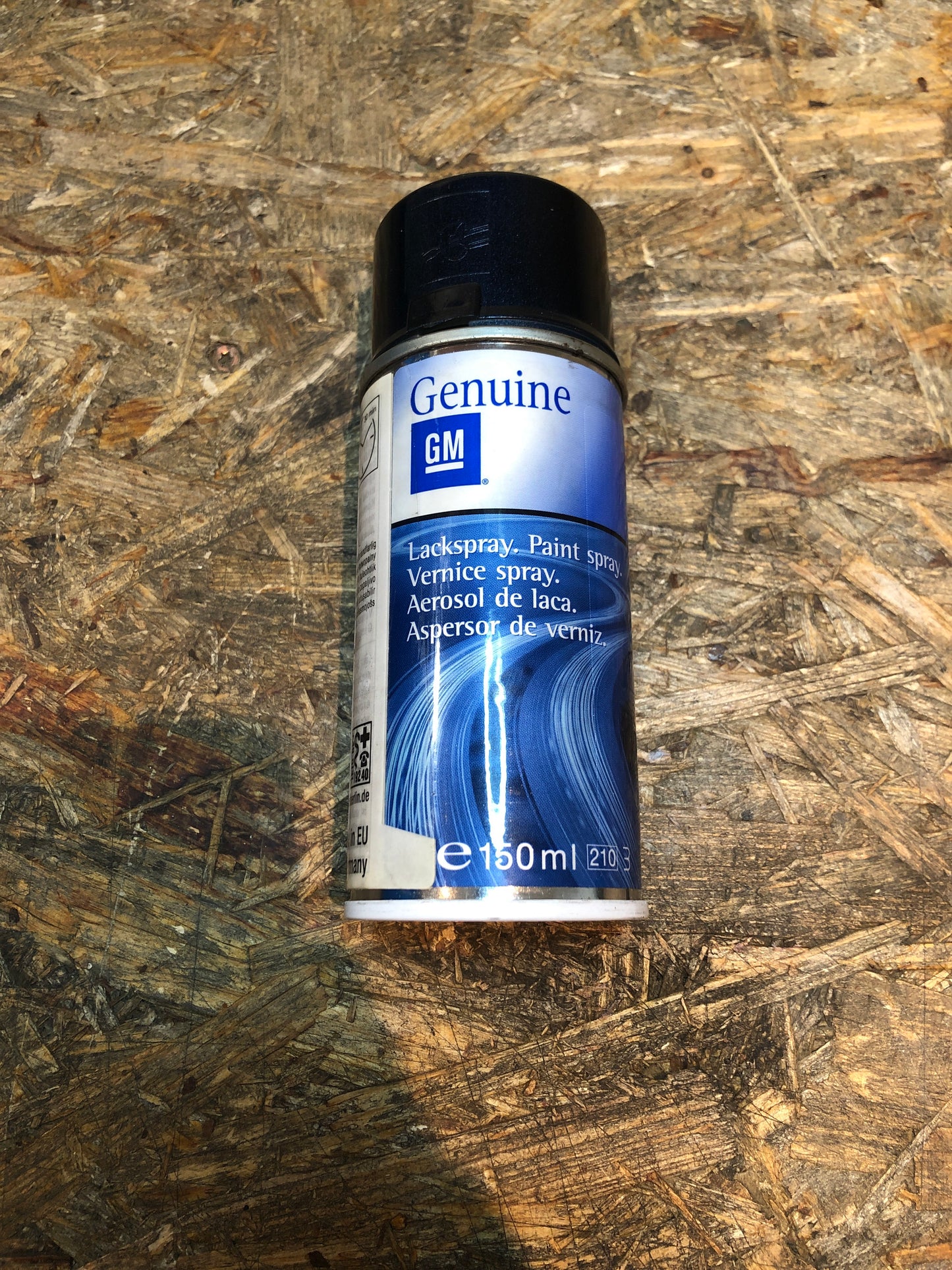Original GM Opel Lackspray ozeanblau met. 22A Neu