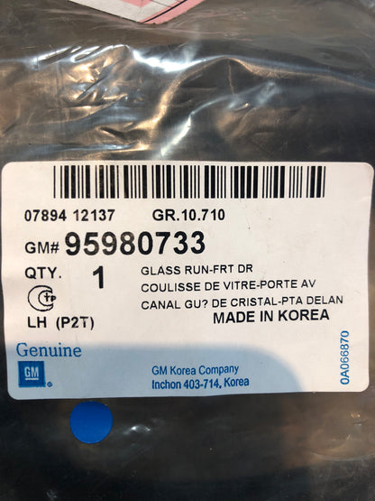 Original GM Oldtimer/Youngtimer Dichtstreifen Neu