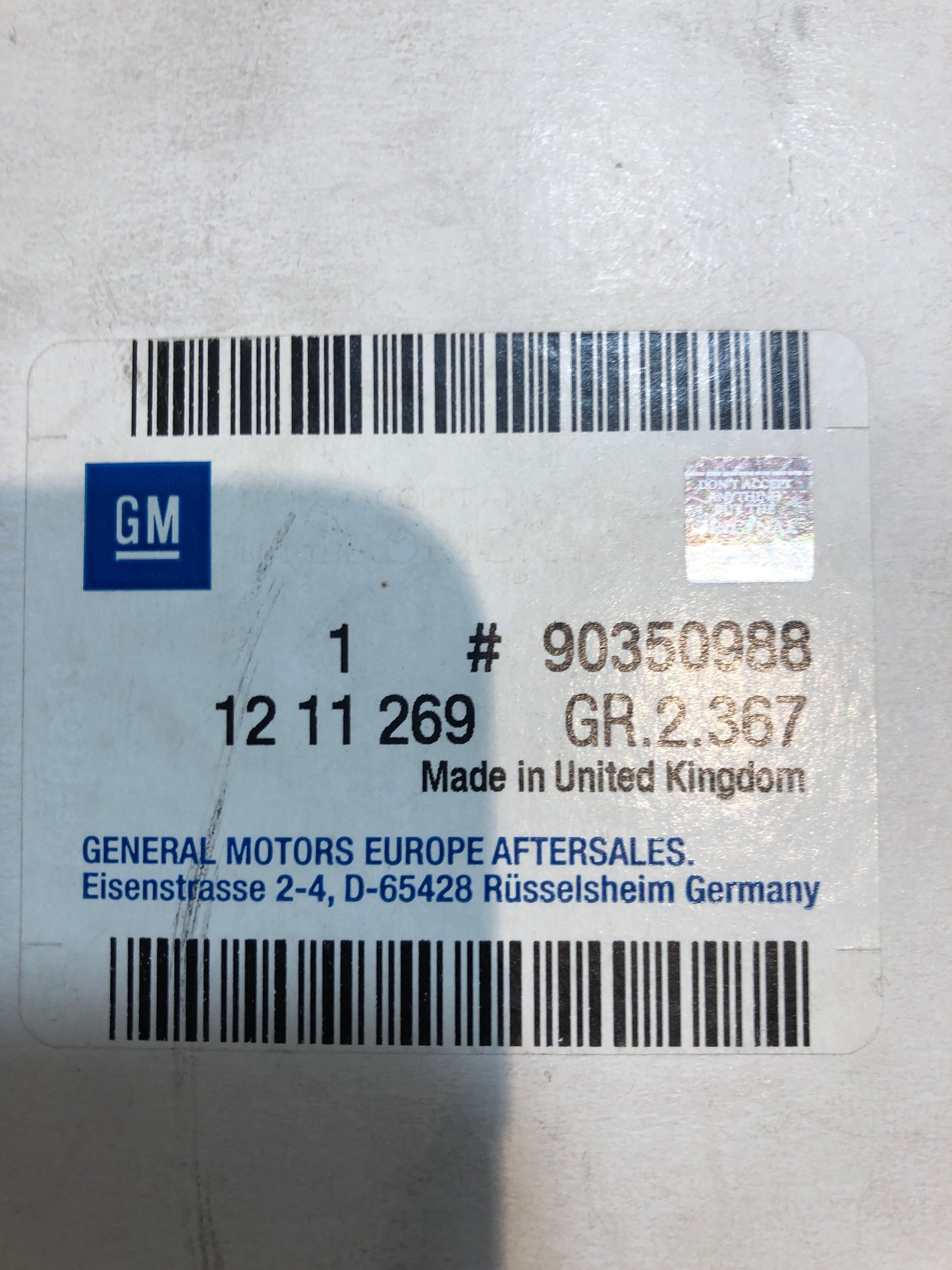 Original Opel Astra Corsa Kadett Zündverteilerkappe Neu