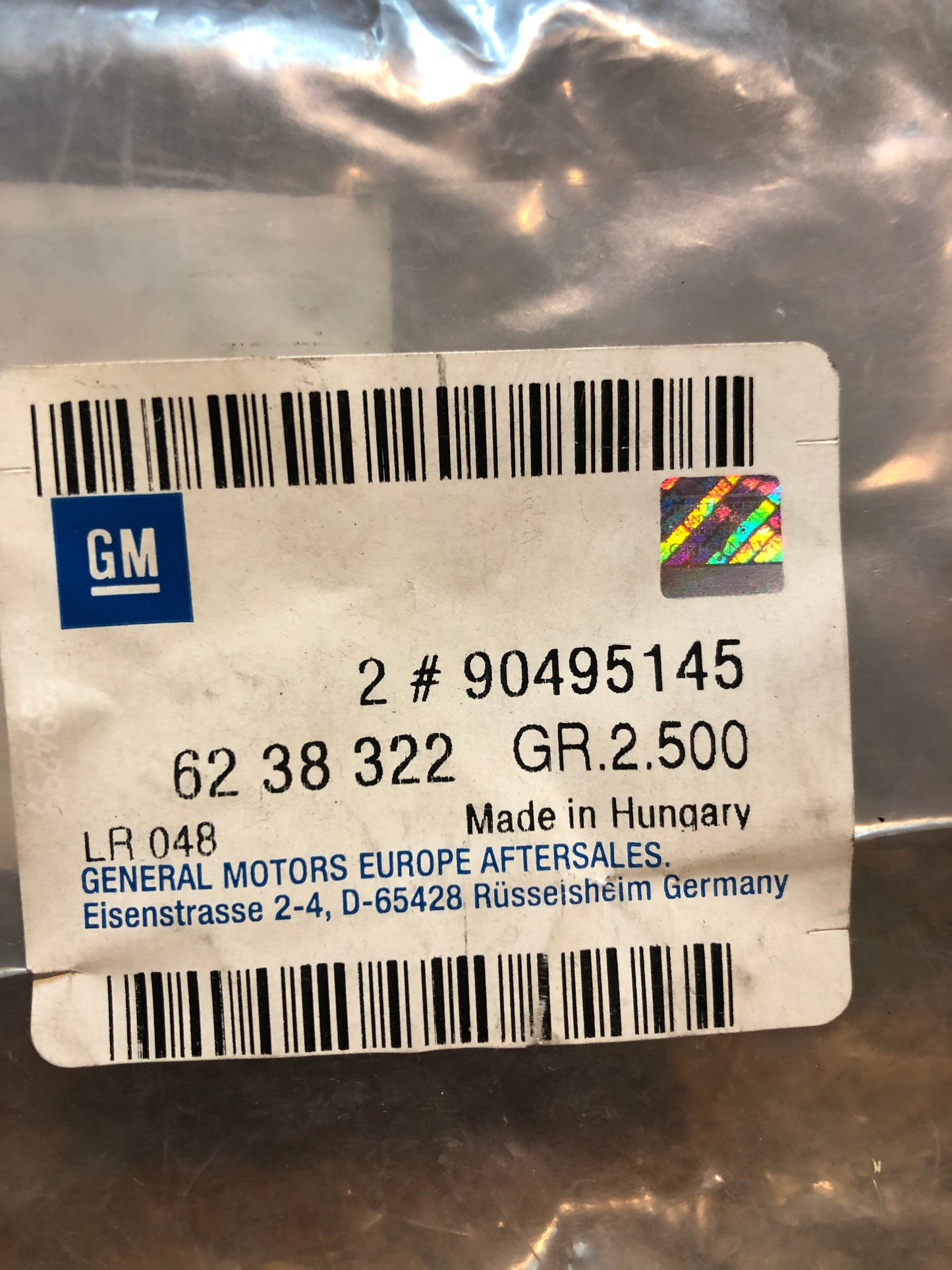 Original GM Opel Omega B Sensor Bremsverschleiß Neu