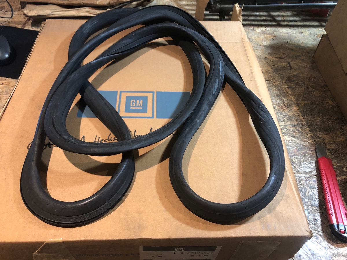 Original Opel Corsa A Dichtung Heckscheibe Neu