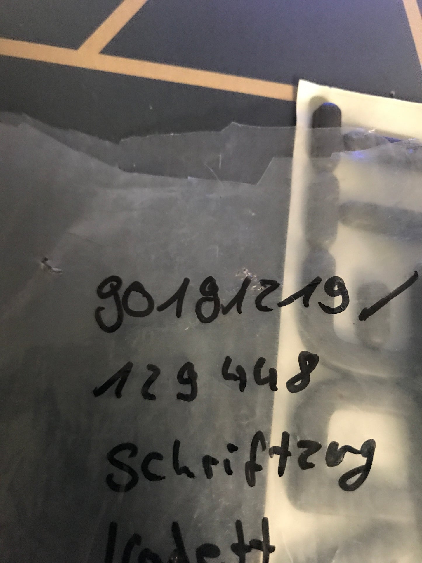 Original Kadett Schriftzug grau NEU