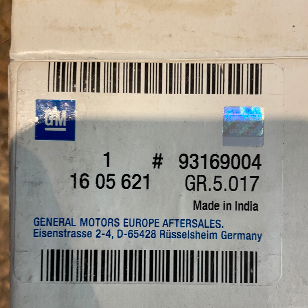 Original GM Opel Frontera A/B Monterey A/B Bremsbackensatz hinten Neu
