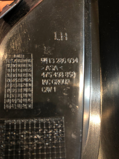 Original GM Opel Corsa D Abdeckung Stoßstange vorne links Neu